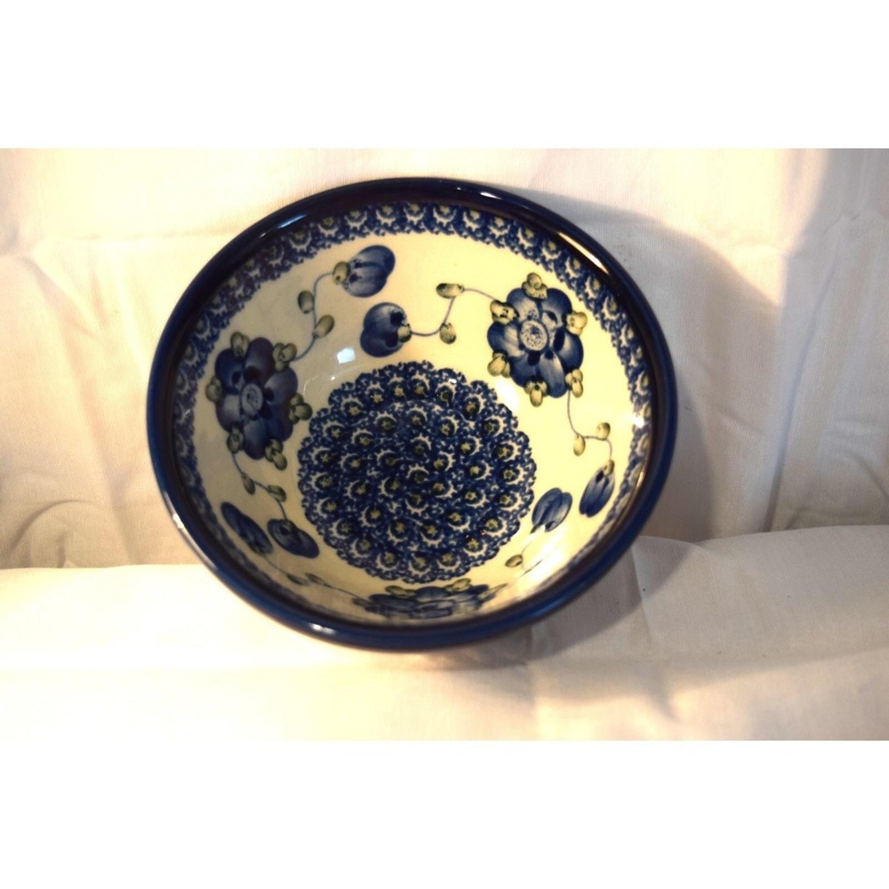 Vintage Poppy‎ bowl handmade in Poland